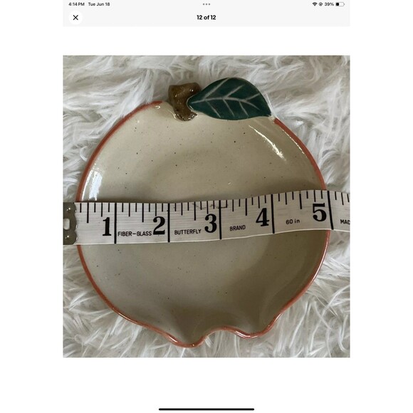 Seagrove Pottery North Carolina Kovack Pottery MK Apple Nesting Bowls VTG 1995 - Picture 12 of 12